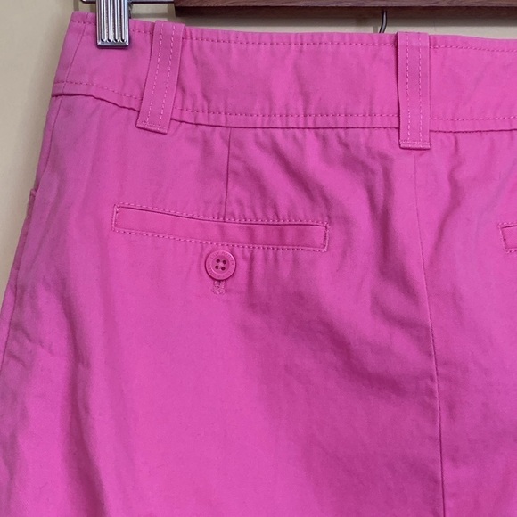 Lilly Pulitzer | Pink 100% Cotton Unlined Mini Skirt Flawed Size 0 - Picture 8 of 15